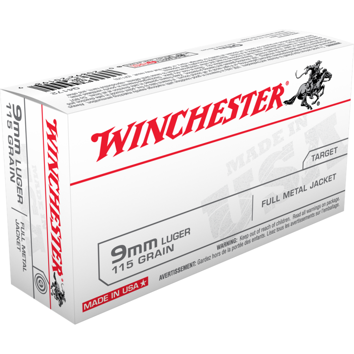 Amunicja Winchester 9 mm FMJ 7,5g