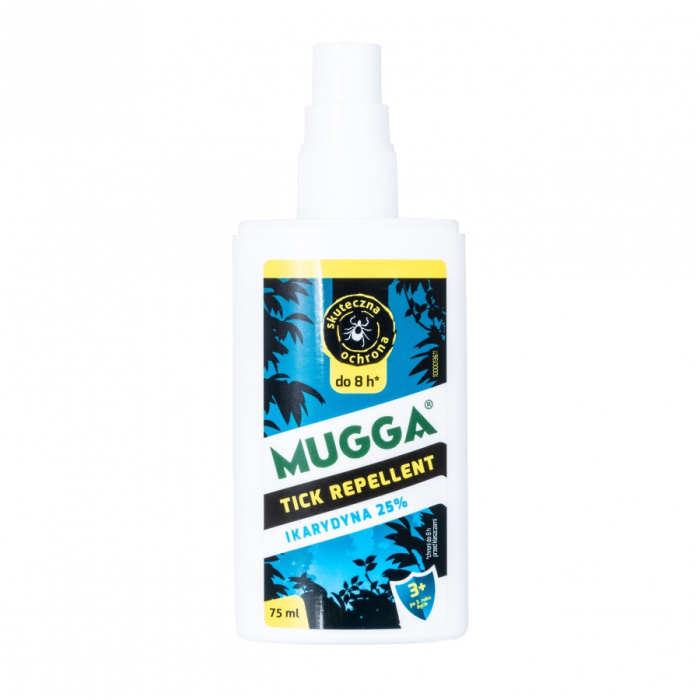 Repelent spray Mugga 25% ikarydyna 75 ml
