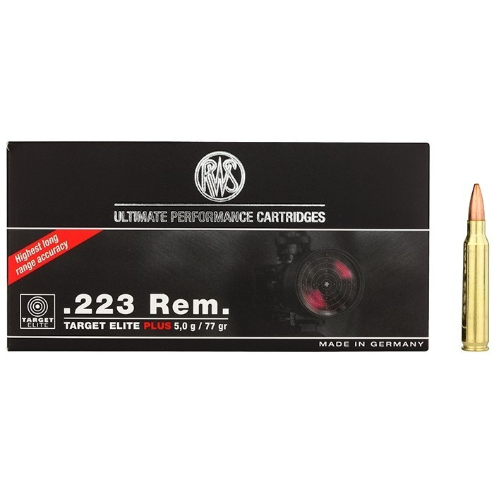 Amunicja RWS Target Elite Plus .223 Rem. 5,0g