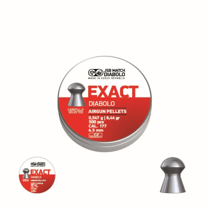 Śrut Diabolo JSB EXACT kal.4,50/500