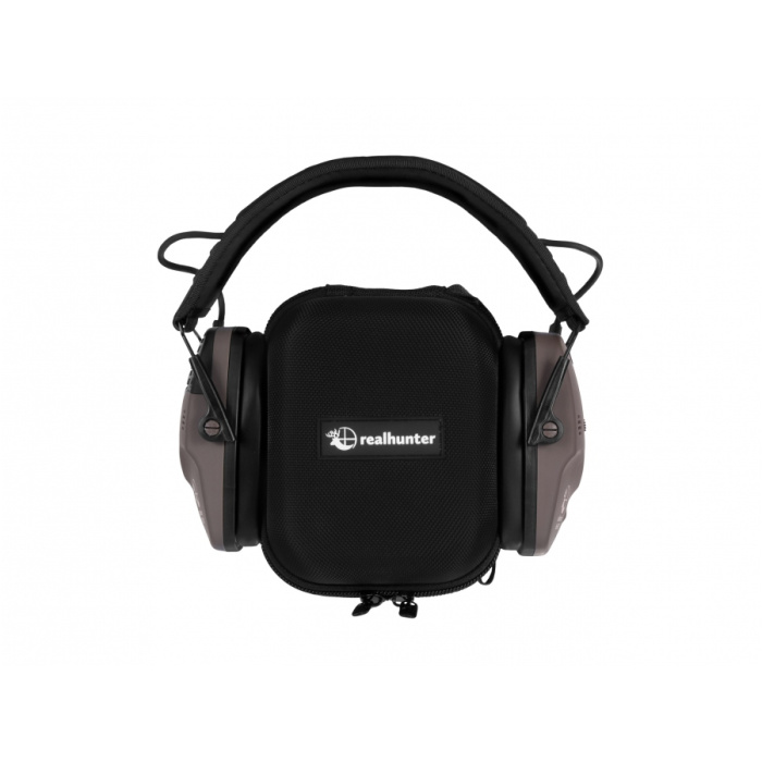 Słuchawki RealHunter Active ProSHOT BT brązowe