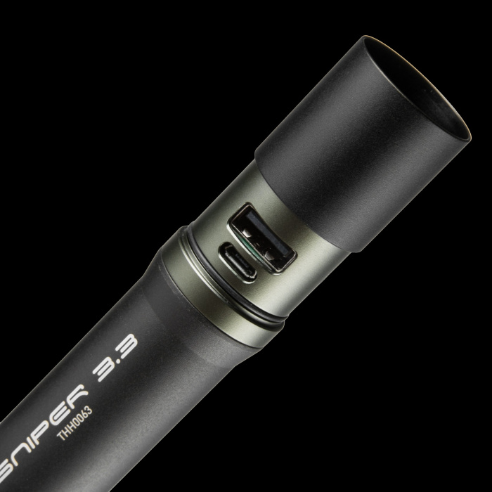 Latarka ręczna z funkcją focus, 1020 lm, SNIPER 3.3