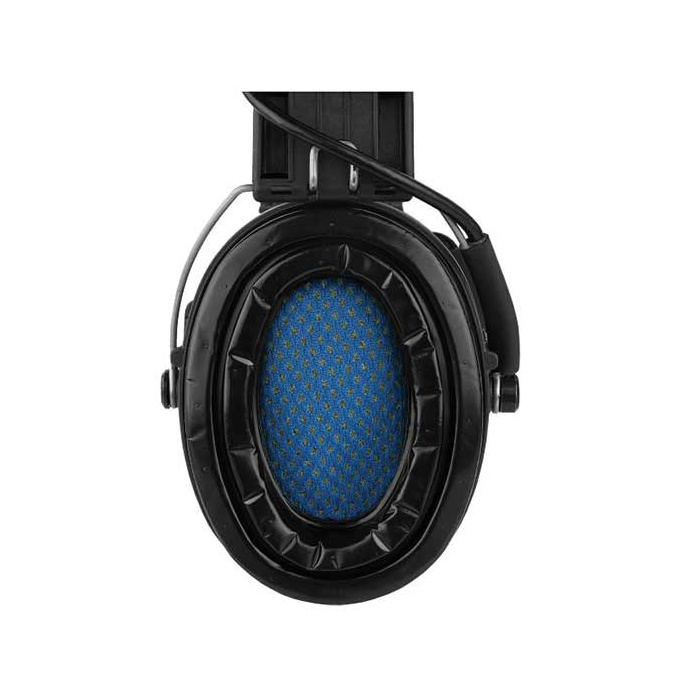Słuchawki aktywne Sordin Supreme PRO X - Materiałowa czarna opaska, żelowe wkładki - SOR75302-X-02-G-S