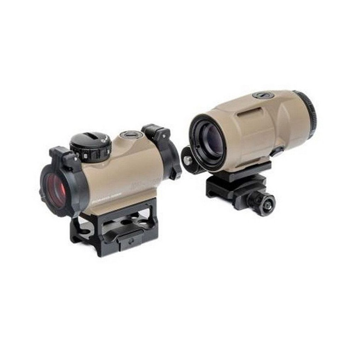 KOLIMATOR SIG SAUER EO ROMEO-MSR Z POWIĘKSZALNIKIEM SIG SAUER EO JULIET3-MICRO 3x22mm FDE