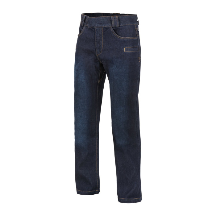 HELIKON - SPODNIE GREYMAN TACTICAL JEANS DARK BLUE - REGULAR - DENIM MID
