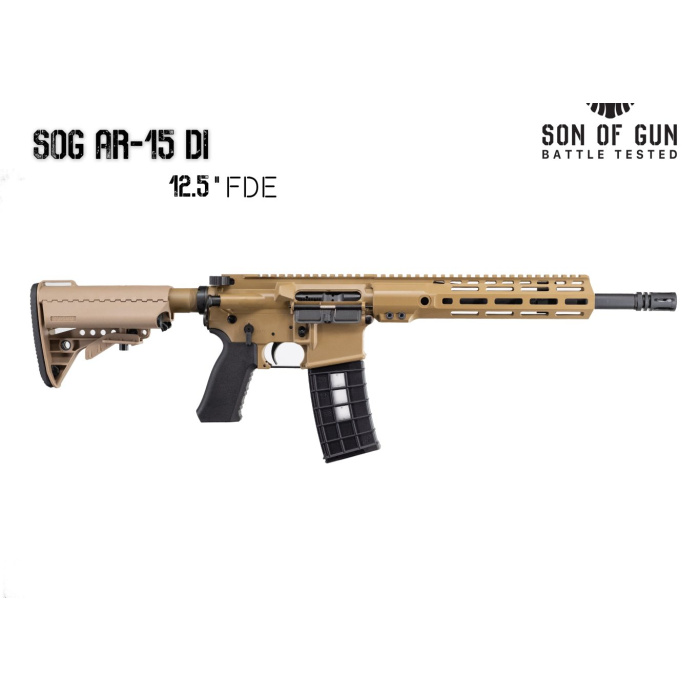 Karabinek SOG AR-15 12,5" FDE kal. 5,56x45/223Rem