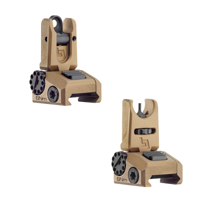 Przyrządy celownicze Lucansky Arms TRIDENT zestaw fde