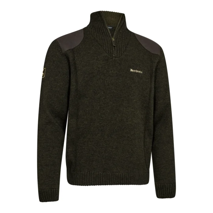 Sweter DEERHUNTER Finley 1/2-Zip Knit - Ridgewood Melange (8711-594)