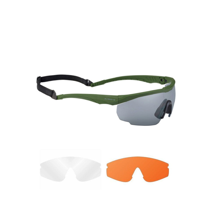 BLACKHAWK - OKULARY OCHRONNE SWISSEYE zielone