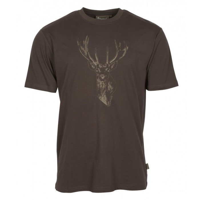 T-SHIRT PINEWOOD RED DEER 5038 - SUEDE BROWN