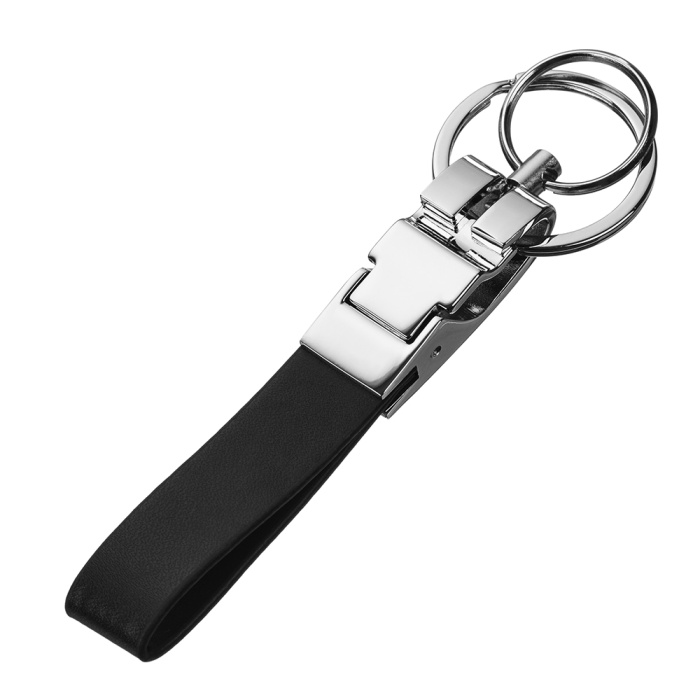 Brelok DAN BARMORE "TANGO" srebrno-czarny
