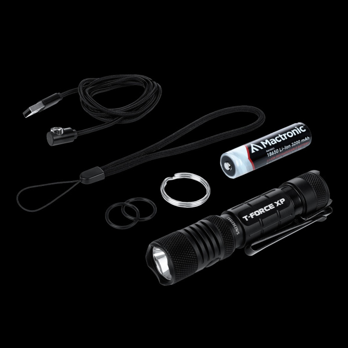 Taktyczna latarka ręczna o wysokiej mocy 2030 lm, T-FORCE XP