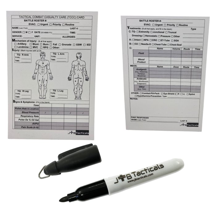 JB tactical - Apteczka taktyczna IFAK II NATO standard – zgodna z TCCC (17 elementów) - coyote
