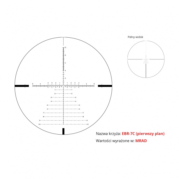 Luneta celownicza Vortex Venom 5-25x56 FFP 34 mm AO EBR-7C MRAD