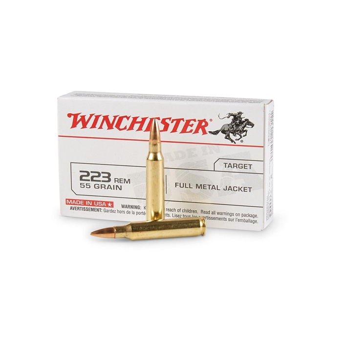 Amunicja Winchester Target .223 Rem FMJ 55gr
