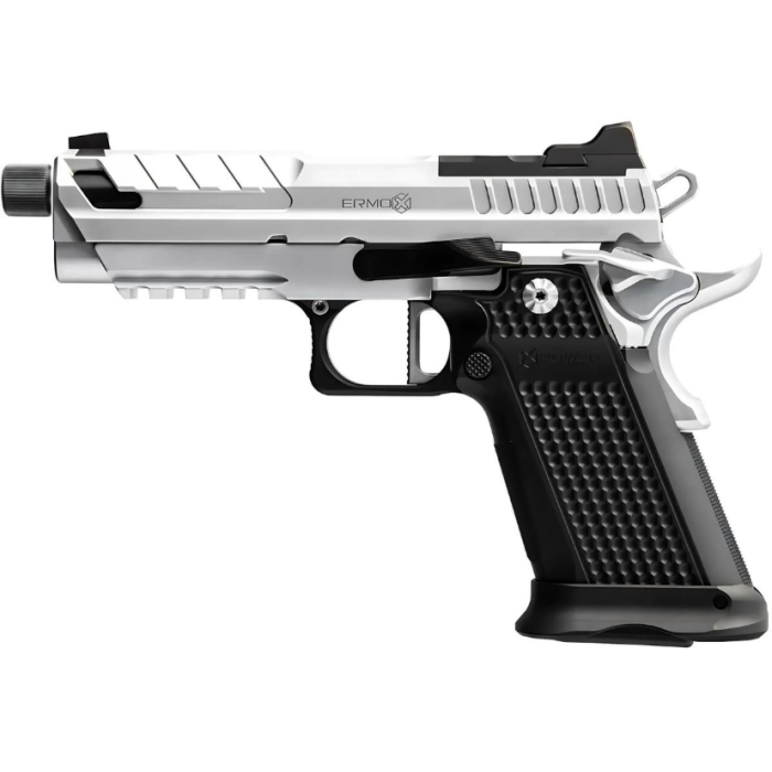 Pistolet Fusion Firearms XP PRO Chrome z Gwintem 4,5" - DTF