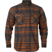 Koszula męska Harkila Pajala ciepła flanelowa - Bombay brown (100560065)
