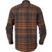 Koszula męska Harkila Pajala ciepła flanelowa - Bombay brown (100560065)