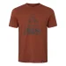 Koszulka HARKILA -  Nature S/S Autumn Orange (102280190)
