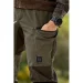 Spodnie HARKILA Fjell - Grape leaf/Willow green (104370164)
