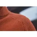 Sweter Harkila Vincent merino half zip - Bombay brown (106080065)