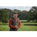 Sweter Harkila Vincent merino half zip - Bombay brown (106080065)