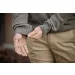 Sweter Harkila Vincent merino half zip - Dark sand (106080206)