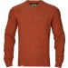 Sweter HARKILA Vincent Merino v-neck - Bombay brown (10609006500)