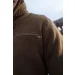 Sweter myśliwski HARKILA Annaboda WSP knit half zip - Willow green (108890029)