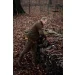 Sweter myśliwski HARKILA Annaboda WSP knit half zip - Demitasse brown (108891016)