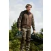Kamizelka HARKILA Kalix Fleece - Dark Earth (109260143)