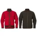 Polarowa kurtka dwustronna HARKILA Kamko Regal Reversible Fleece - Red/Brown GORE-TEX WINDSTOPPER (110720087)