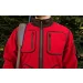 Polarowa kurtka dwustronna HARKILA Kamko Regal Reversible Fleece - Red/Brown GORE-TEX WINDSTOPPER (110720087)