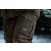 Spodnie Harkila Kodiak CleverWool HSP Insulated - Dark hunting green/Shadow brown (111430169)