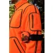 Polarowa kurtka dwustronna HARKILA Kamko Blaze rev. fleece - Orange blaze/Willow green GORE-TEX WINDSTOPPER (121933006)