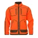 Polarowa kurtka dwustronna HARKILA Kamko Blaze rev. fleece - Orange blaze/Willow green GORE-TEX WINDSTOPPER (121933006)