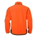 Polarowa kurtka dwustronna HARKILA Kamko Blaze rev. fleece - Orange blaze/Willow green GORE-TEX WINDSTOPPER (121933006)