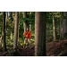 Polarowa kurtka dwustronna HARKILA Kamko Blaze rev. fleece - Orange blaze/Willow green GORE-TEX WINDSTOPPER (121933006)