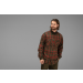 Koszula męska Harkila Pajala ciepła flanelowa - Red autumn check (140102055)