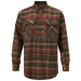 Koszula męska PINEWOOD PRESTWICK EXCLUSIVE 9428 - D.GREEN/D.TERRACOTTA