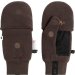 Rękawiczki Blaser Fleece Folding 2w1 Dark brown 242012-112/657