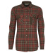 Koszula damska PINEWOOD PRESTWICK EXCLUSIVE 3428 - D.GREEN/D.TERRACOTTA
