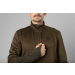 Kurtka Harkila Scandinavian fleece Willow green/Deep brown (102290018)