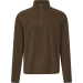 Bluza SEELAND Benjamin Half Zip - Dark Brown (4026610070)