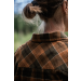 Koszula damska Seeland Skye Flannel - Grizzly Brown/Terracotta Check (40278801200)