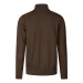 Sweter SEELAND Pine Half Zip - Dark Brown (409831007)