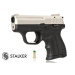 Pistolet alarmowy Stalker M906 kal. do 6 mm - Satyna