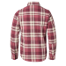 Damska koszula z długim rękawem PINEWOOD® Harjedalen Cherry pink/Offwhite 9327