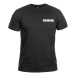 Koszulka T-shirt "Ochrona" - czarna