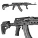FAB Defense - Chwyt pistoletowy Gradus do AK-47/ AK-74 / AKM / AKS-74U Krinkov / Galil - Czarny - GRADUS AKB